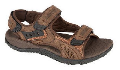 PDQ mens sandals M9540B Brown  size 7